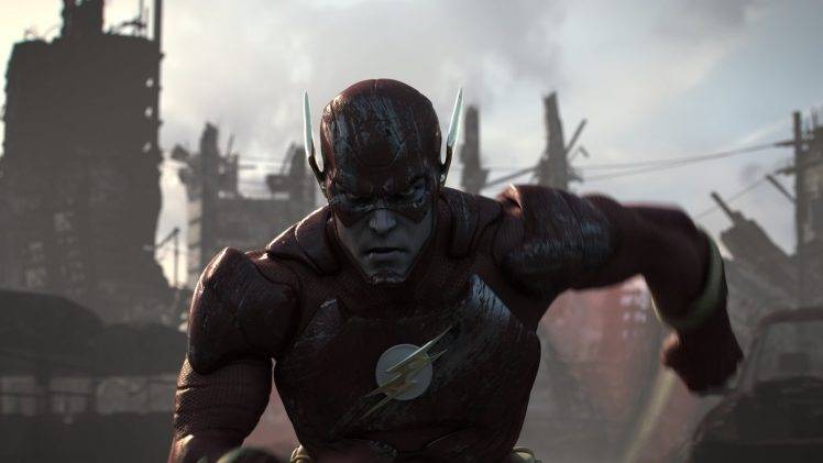 The Flash, DC Comics, Injustice Gods Among Us, Video Games HD Wallpaper Desktop Background