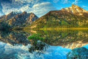nature, Landscape, Lake, Reflection, Mountain