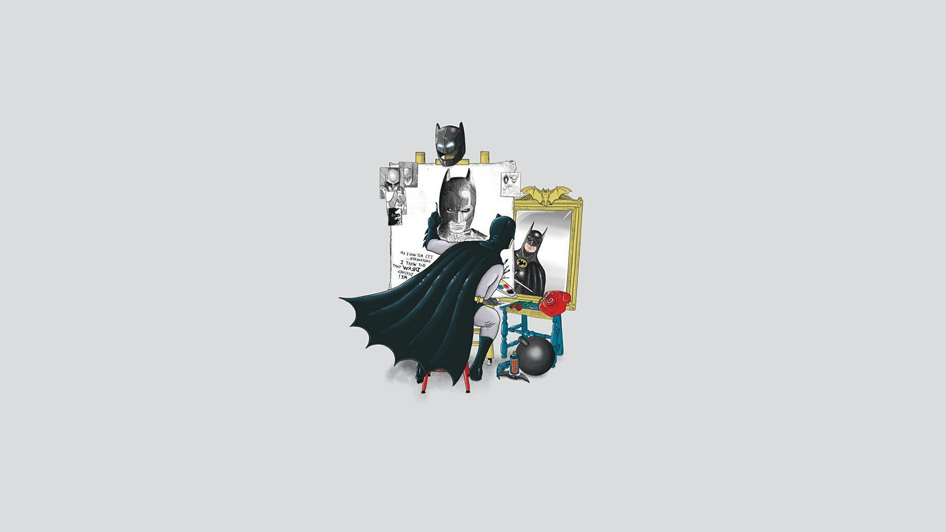 triple Self Portrait, Batman Wallpapers HD / Desktop and Mobile Backgrounds