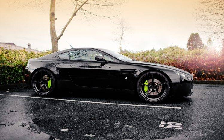 car, Vehicle, Black Cars, Side View, Aston Martin HD Wallpaper Desktop Background
