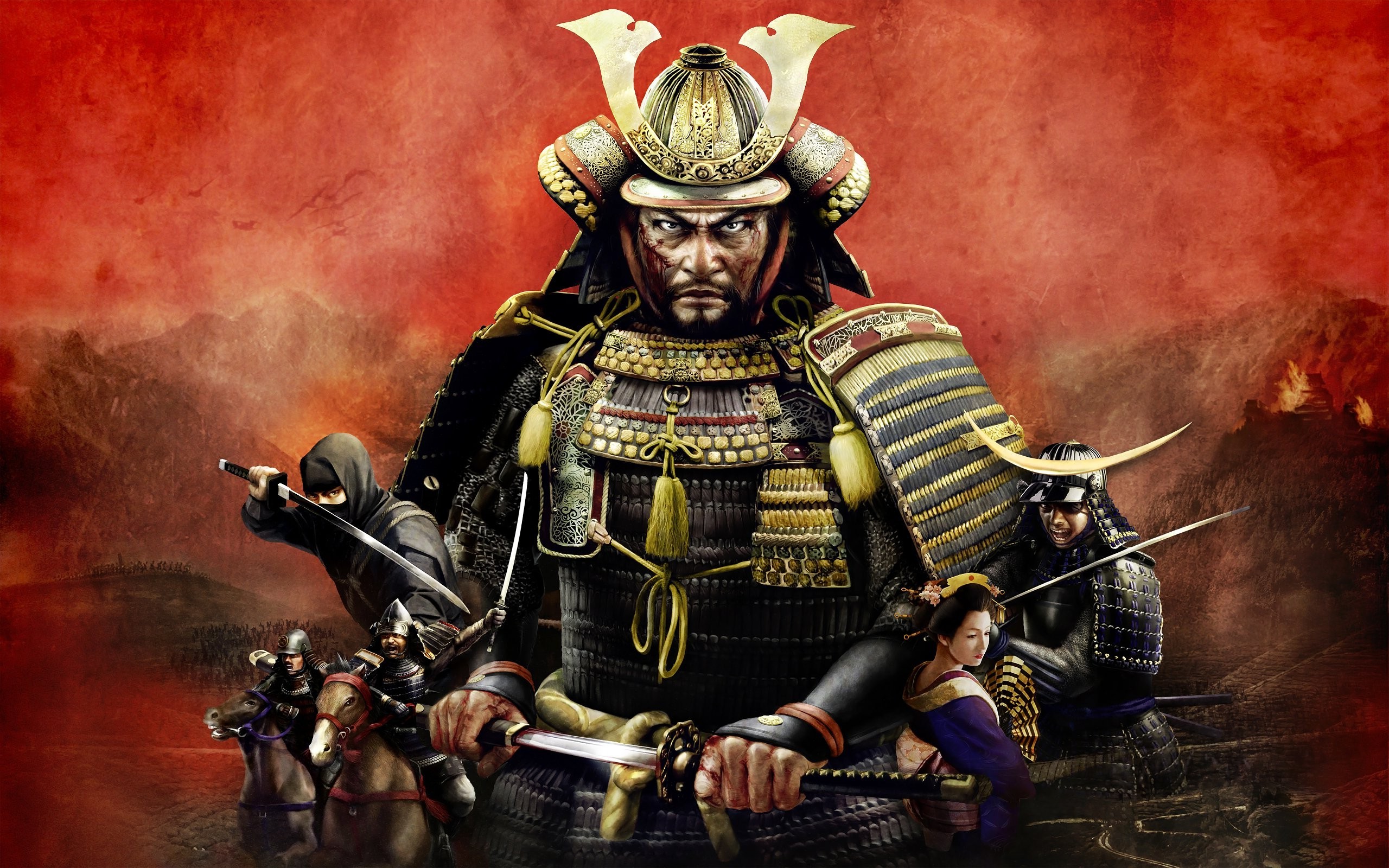 Total War: Shogun 2, Samurai, Warrior, Video Games, Katana Wallpaper