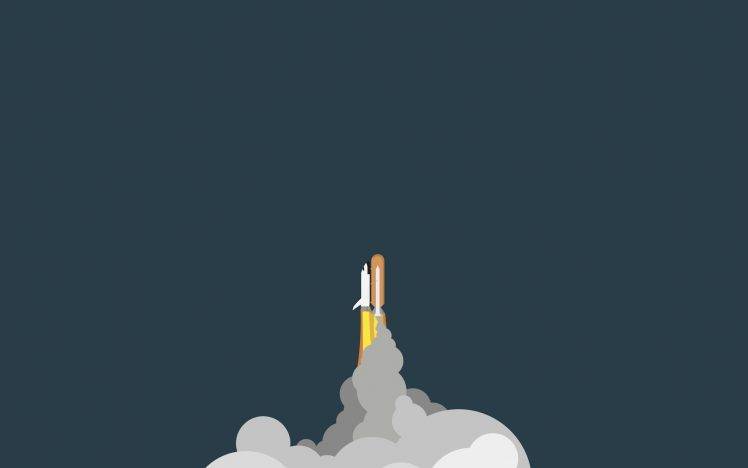 spaceship, Simple, Space Shuttle Wallpapers HD / Desktop and Mobile ...
