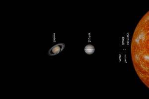 space, Solar System, Planet, Sun, Mercury, Venus, Earth, Mars, Jupiter, Saturn, Uranus, Neptune, Simple Background, Multiple Display