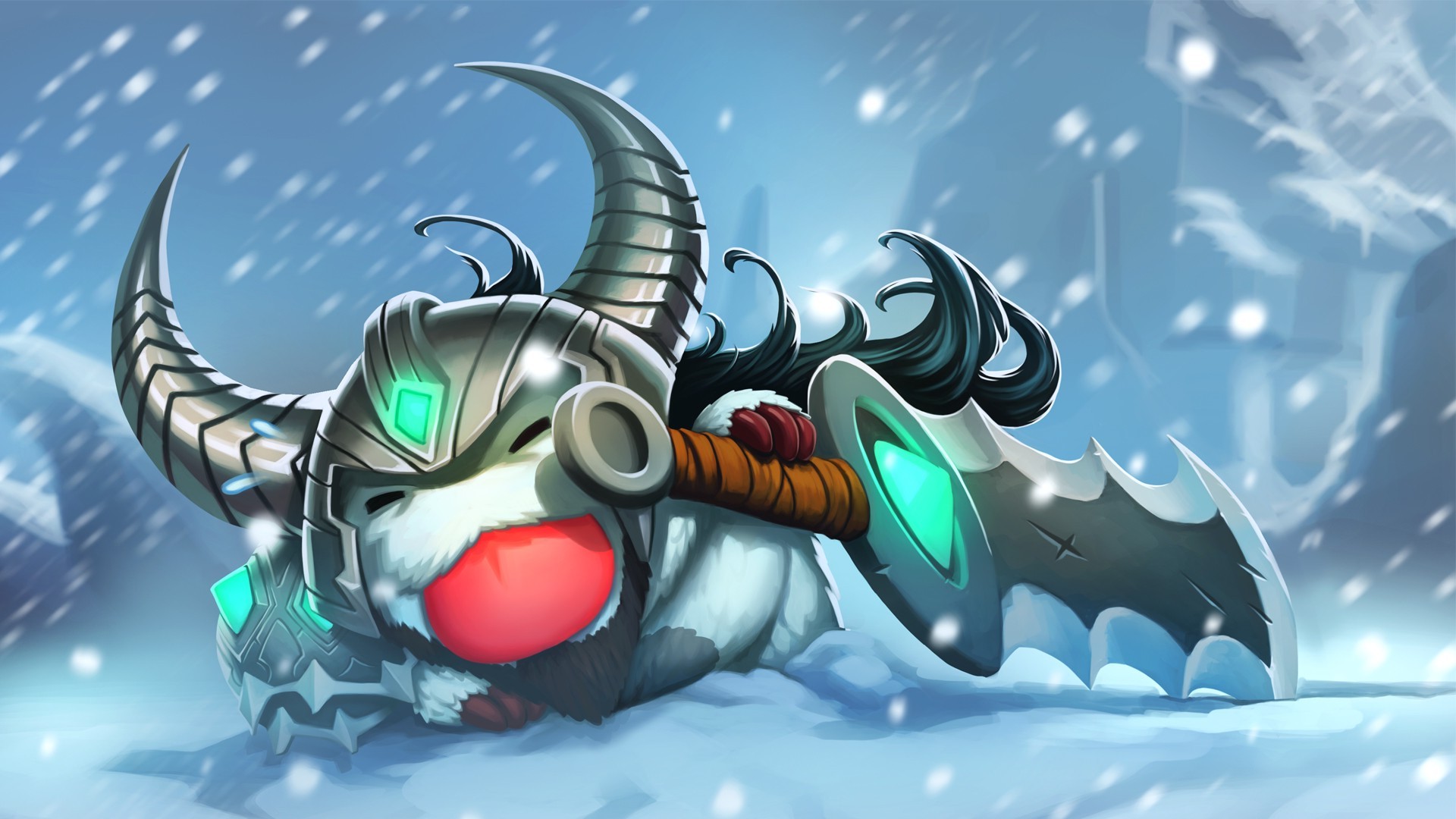 266719 League_of_Legends Poro Tryndamere