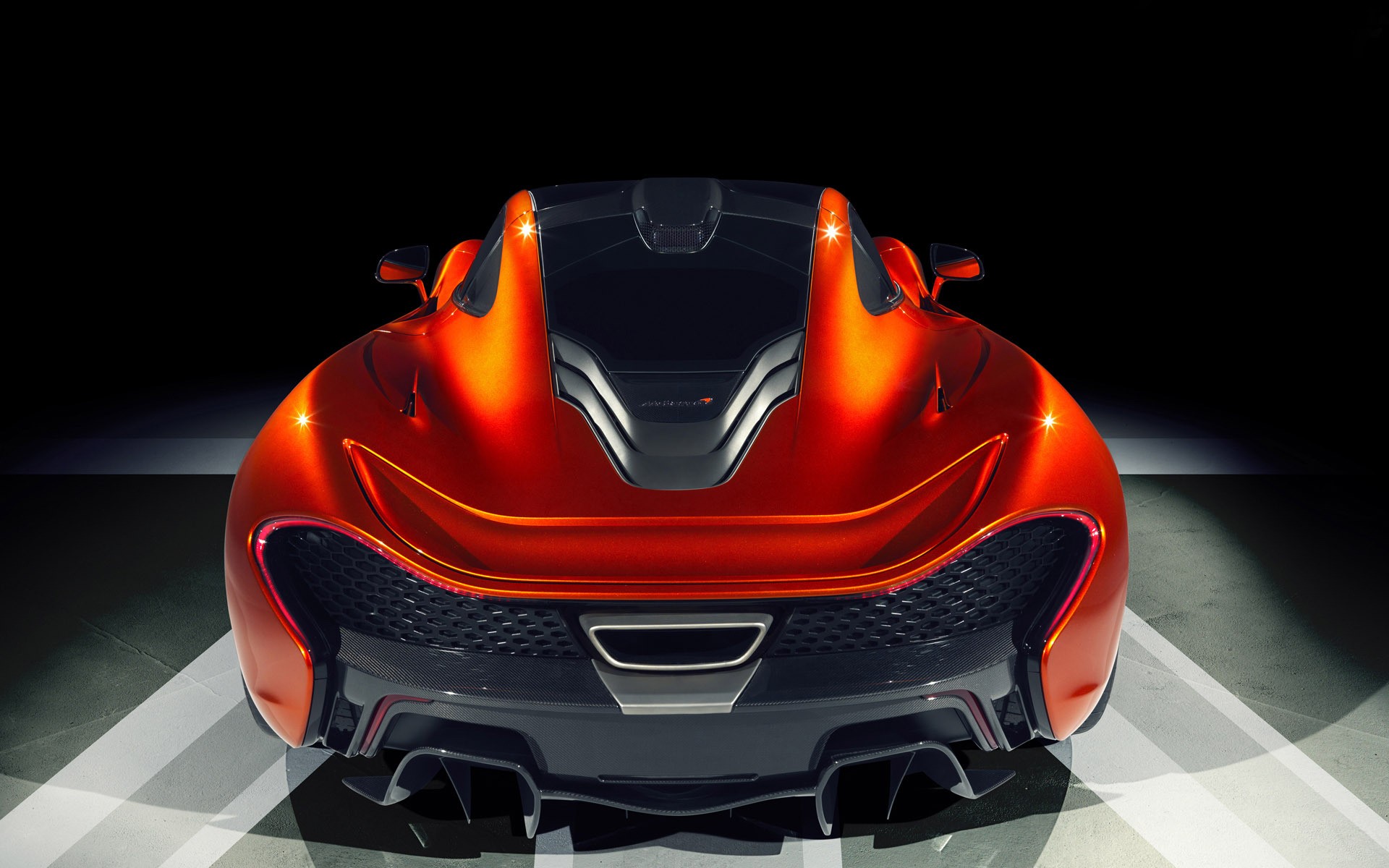 car, Orange Cars, McLaren P1, Hybrid, Hypercar, Mid engine, British Cars Wallpaper