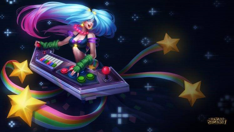 League Of Legends Arcade Sona Wallpapers Hd Desktop And Mobile Backgrounds