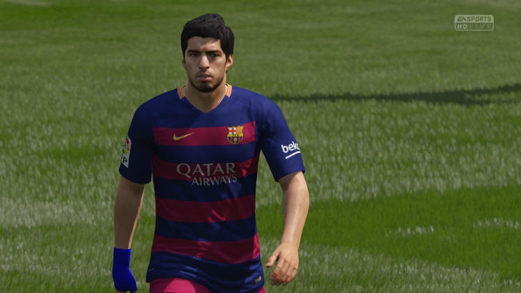 Luis Suarez, Footballers, Video Games, Ball, Soccer, FIFA 16 HD Wallpaper Desktop Background