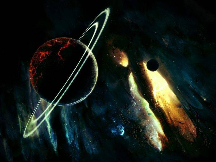 artwork, Universe, Space Art HD Wallpaper Desktop Background