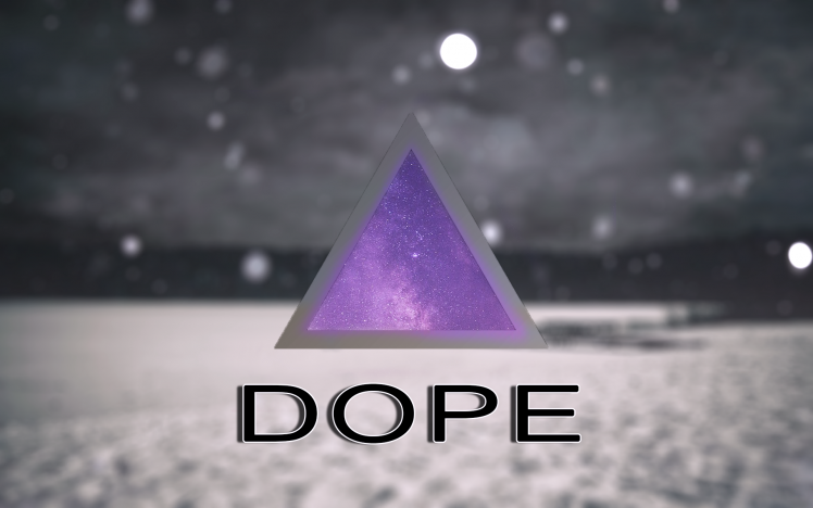 triangle, Space, Star Trails, Dope, Winter, Snow, Universe HD Wallpaper Desktop Background
