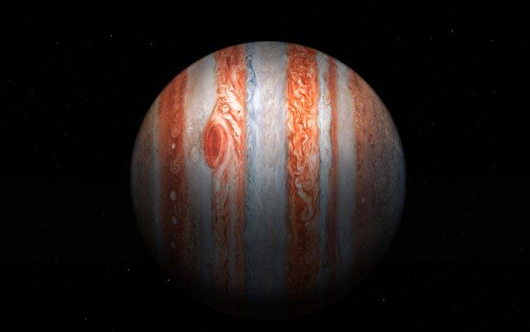 planet, Jupiter, Space, Stars, Solar System HD Wallpaper Desktop Background