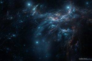digital Art, Nebula, Universe