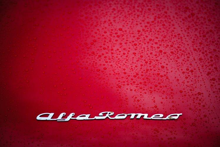 car, Alfa Romeo, Hood, Logo HD Wallpaper Desktop Background