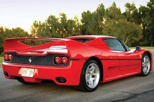 car, Ferrari F50