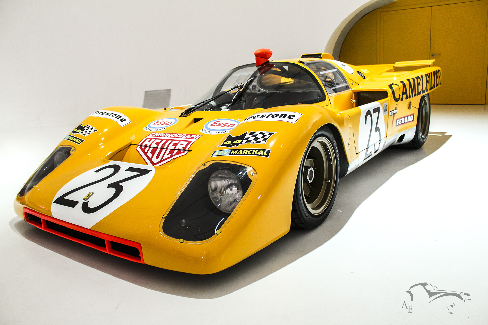Ferrari, 512LM, Race Cars, History, Yellow Wallpaper