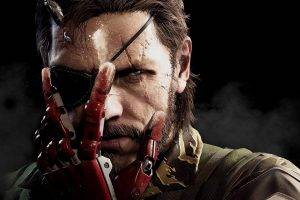 Metal Gear Solid V: The Phantom Pain, Digital Art, Video Games, Soldier, Warrior, Scars, Face, Eye Patch, Concept Art, Venom Snake
