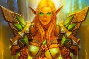 women, PC Gaming, Blood Elf, World Of Warcraft