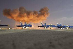 military, Aircraft, Military Aircraft, Airplane, Jet Fighter, US Air Force, Blue Angels, McDonnell Douglas F A 18 Hornet