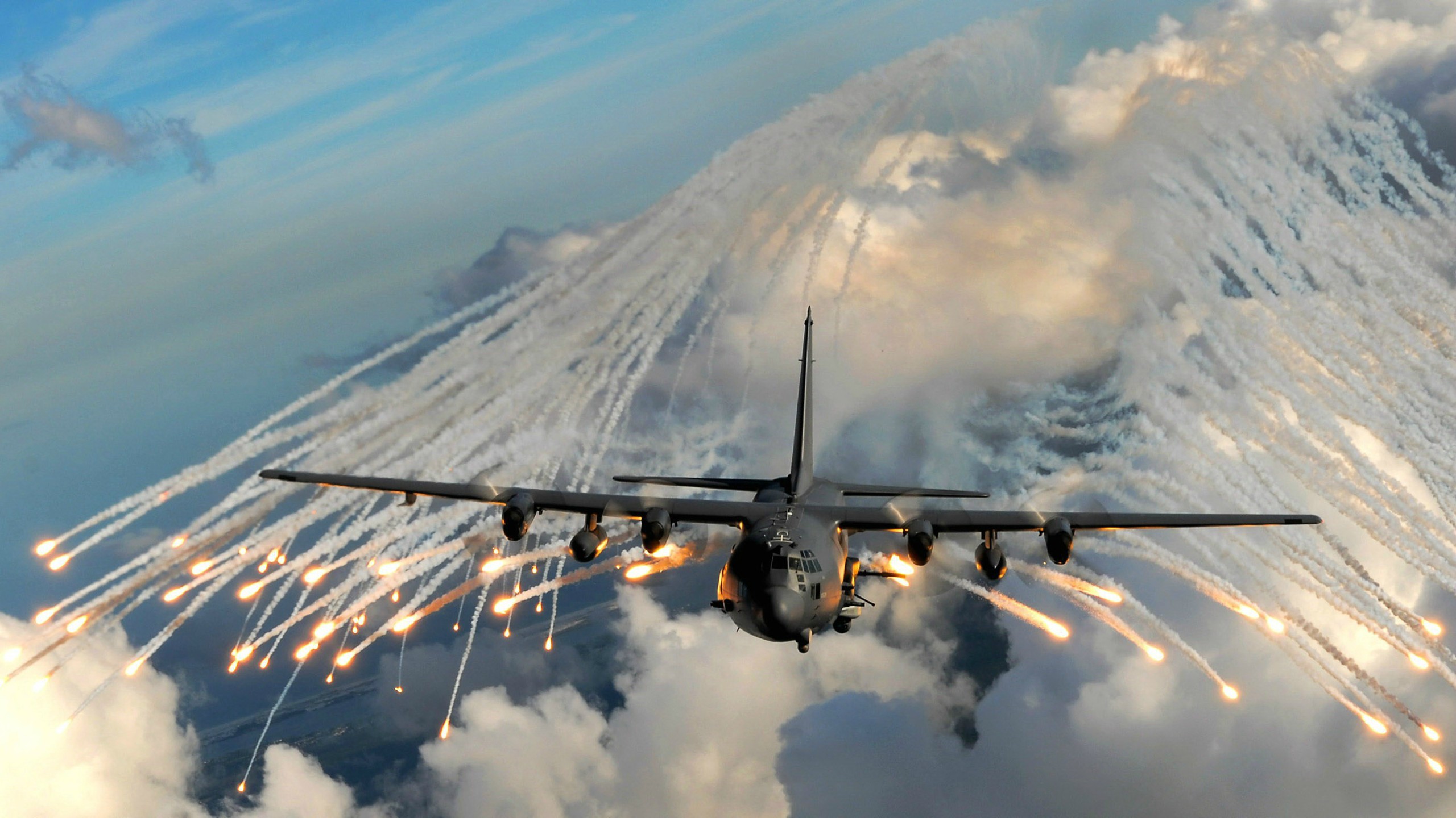 military, Aircraft, Military Aircraft, Airplane, AC 130, US Air Force Wallpaper