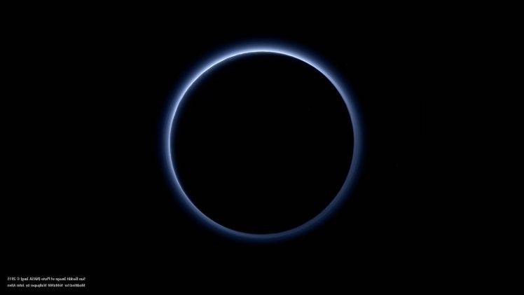 space, Pluto, NASA, Minimalism HD Wallpaper Desktop Background