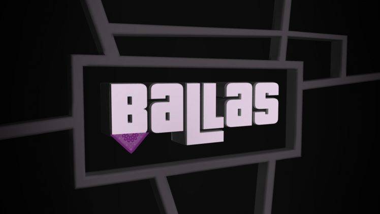 Ballas, Grand Theft Auto San Andreas, 3D HD Wallpaper Desktop Background