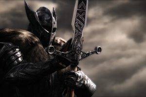 knight, Knights, Warrior, Armor, Sword, Helmet, The Elder Scrolls V: Skyrim