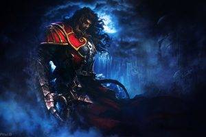 Castlevania, Castlevania: Lords Of Shadow, Video Games, Fantasy Art, Gabriel Belmont, Night, Smoke, Armor