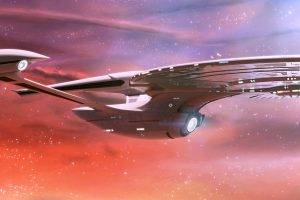 Star Trek, USS Enterprise (spaceship), Space, Nebula, Multiple Display