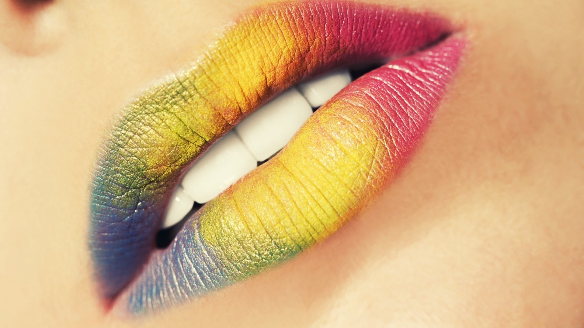 lips, Women, Colorful Wallpaper