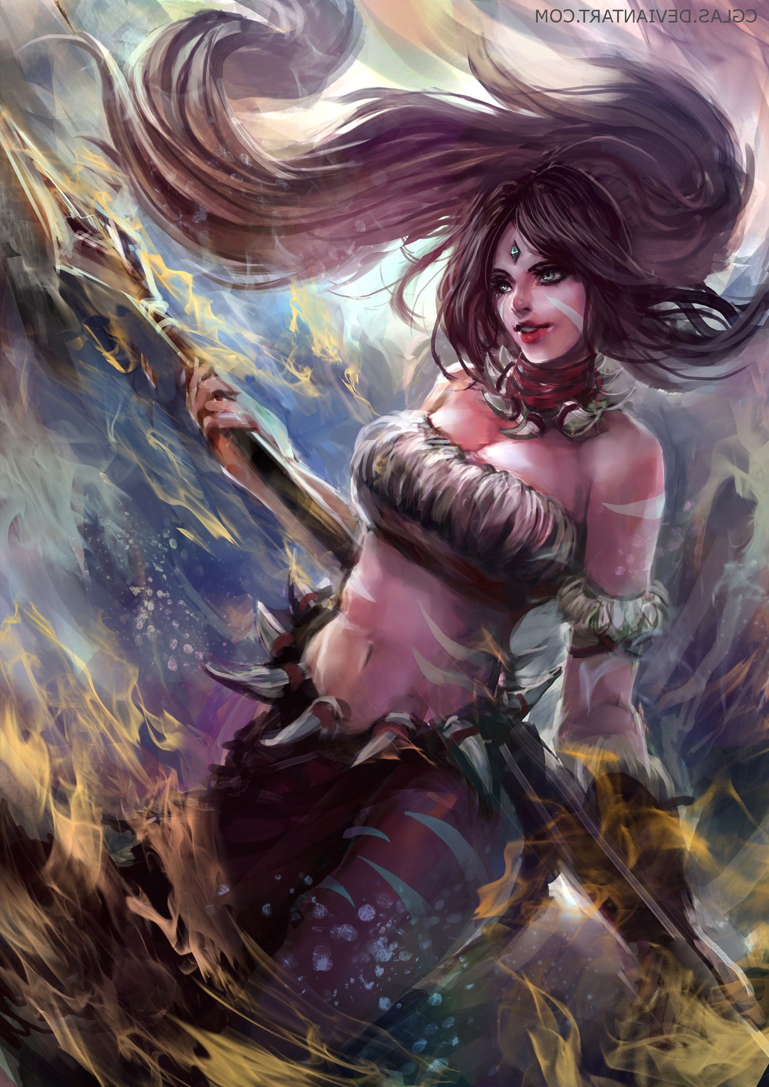 League Of Legends, Nidalee Wallpapers HD / Desktop and Mobile Backgrounds.