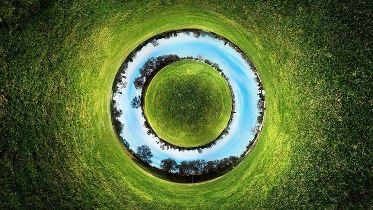nature, Circle, Abstract HD Wallpaper Desktop Background
