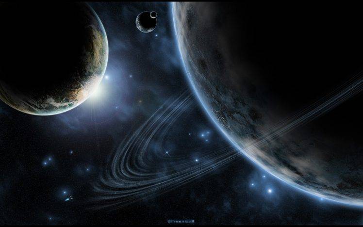 space, Planet, Stars HD Wallpaper Desktop Background