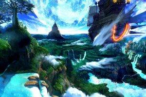 landscape, Fantasy Art, Nature, Waterfall