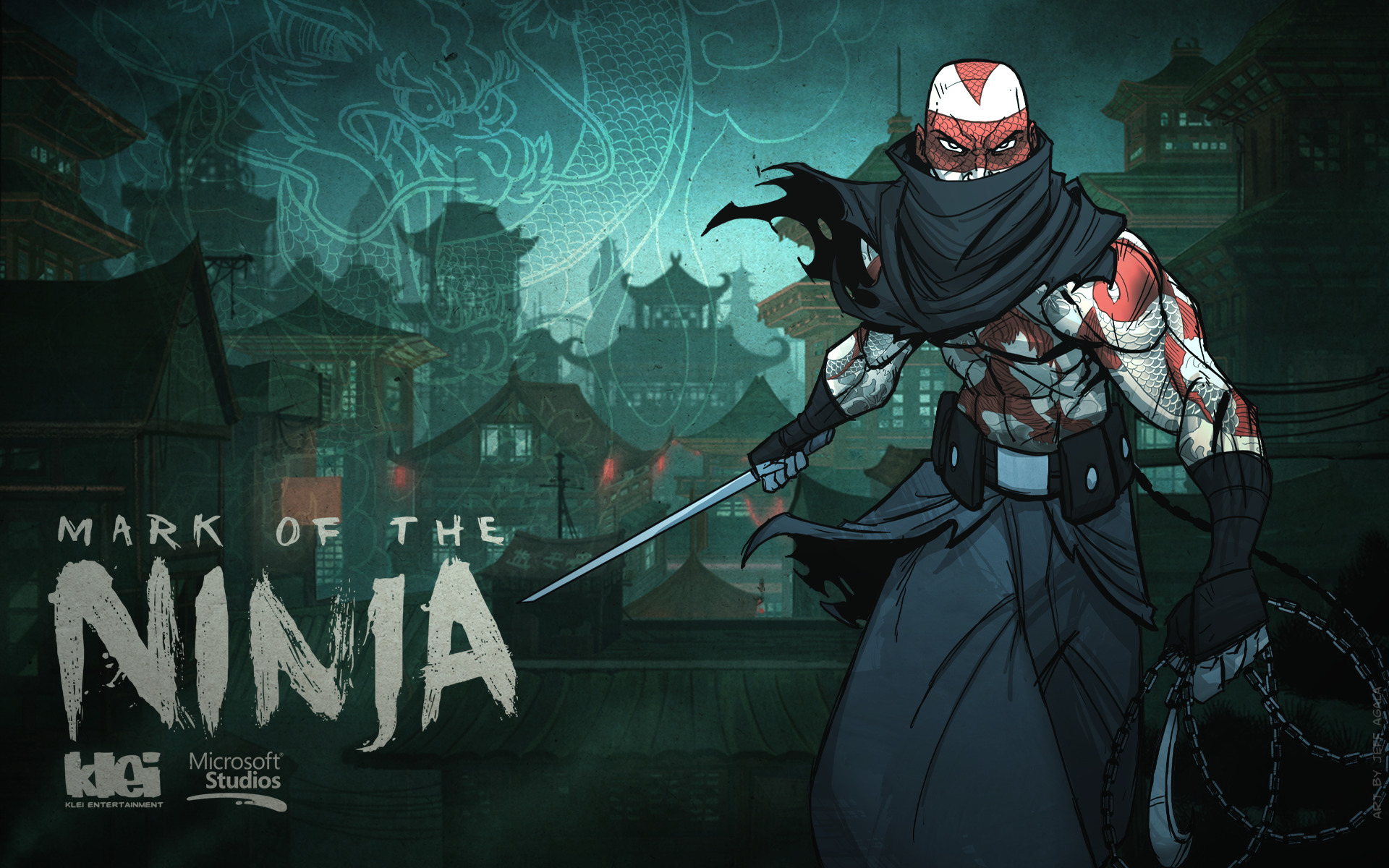 Mark Of The Ninja, Video Games Wallpaper