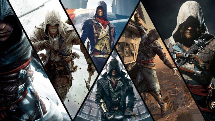 Assassins Creed, Video Games, Ezio Auditore Da Firenze, Arno Dorian, Altaïr Ibn LaAhad HD Wallpaper Desktop Background