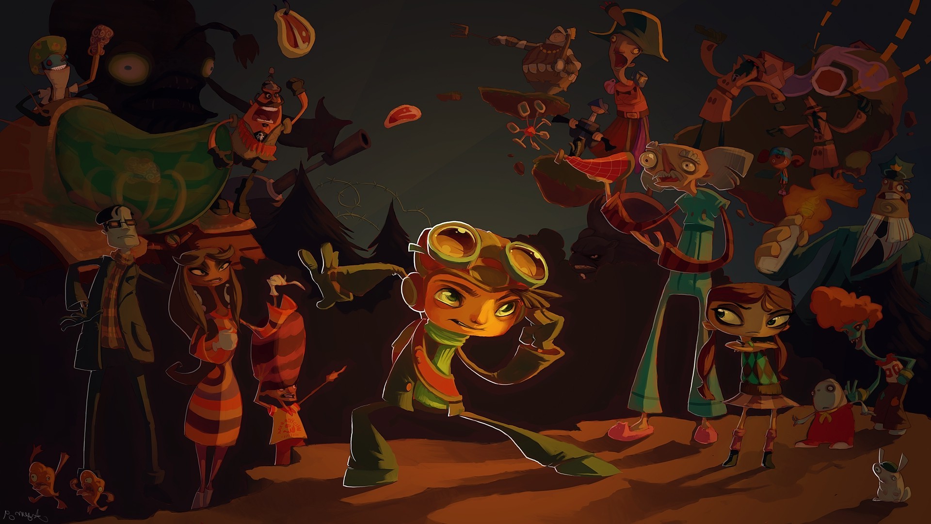 psychonauts, Video Games Wallpaper