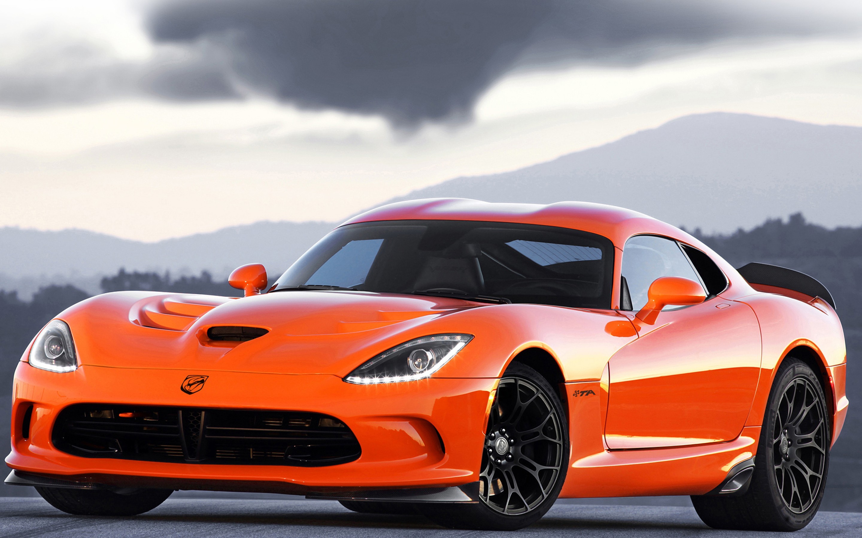 Dodge Viper, Car, Sports Car, Orange Wallpapers HD / Desktop and Mobile