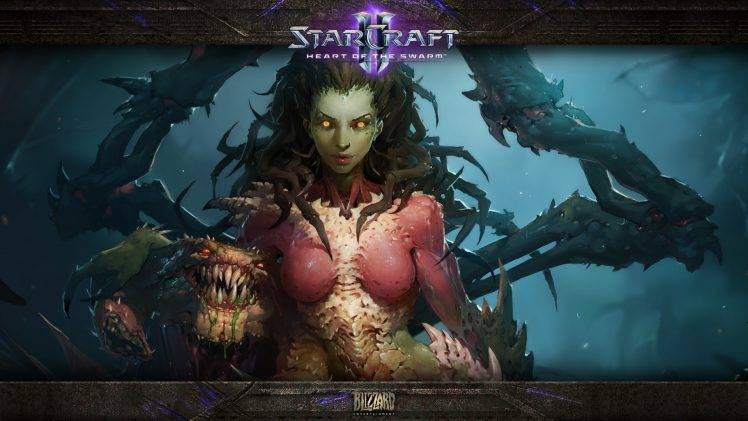 Starcraft II, Video Games, Sarah Kerrigan HD Wallpaper Desktop Background
