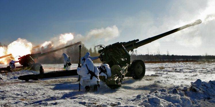 military, Russian Army, Artillery, Msta B Howitzer HD Wallpaper Desktop Background