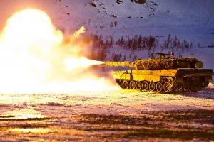 military, Tank, Norwegian Army, Leopard 2