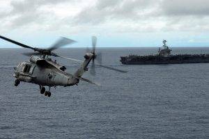 military, Aircraft Carrier, Helicopters