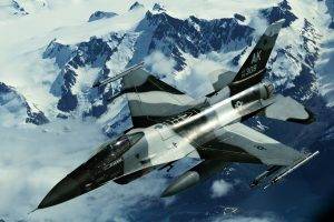 military, General Dynamics F 16 Fighting Falcon, Alaska