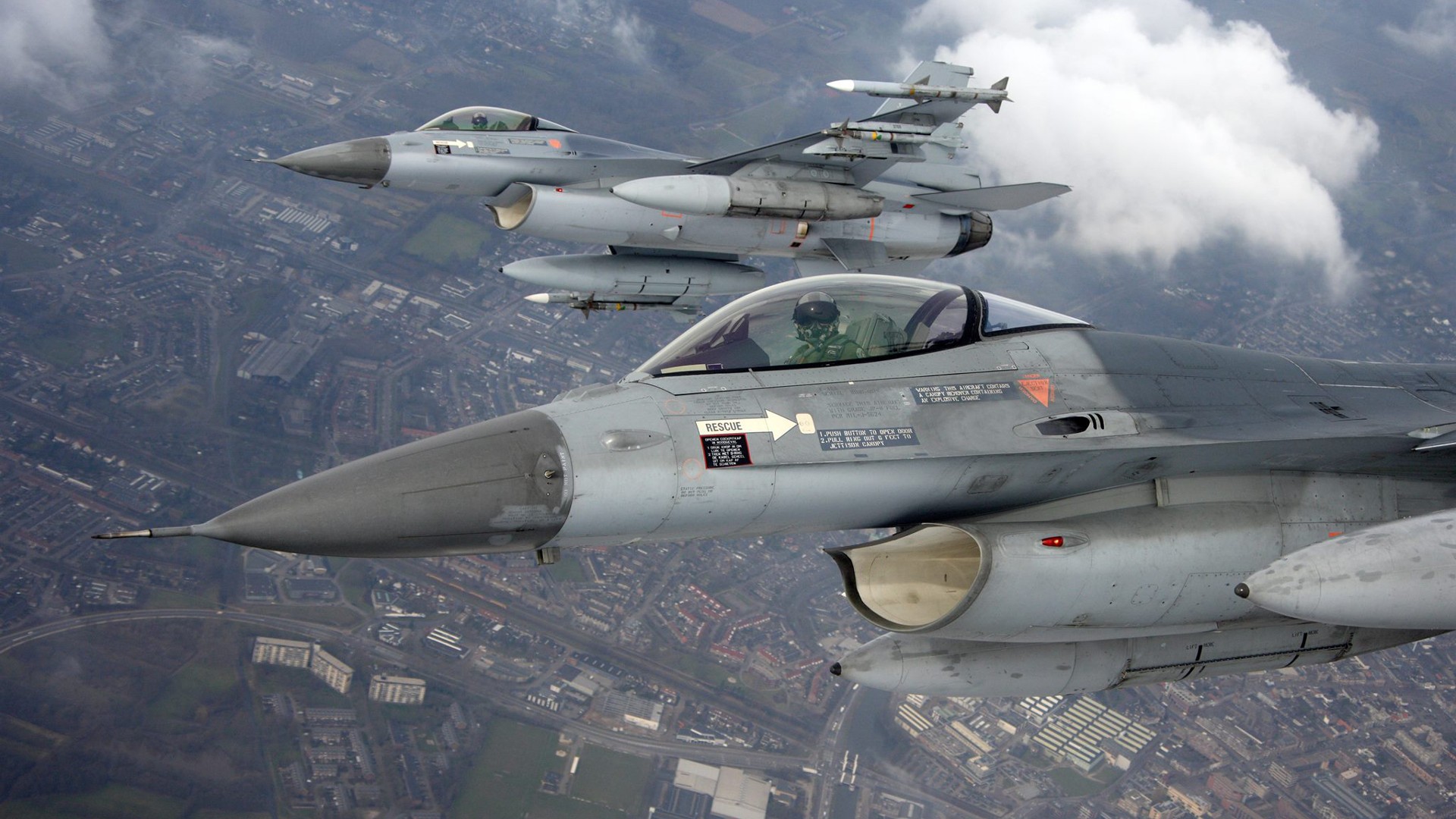 military, Military Aircraft, Jet Fighter, Royal Netherlands Air Force, General Dynamics F 16 Fighting Falcon Wallpaper