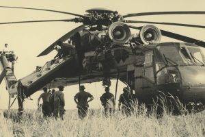 military, Military Aircraft, Helicopters, Sikorsky S 64 Skycrane, Vietnam War, US Air Force