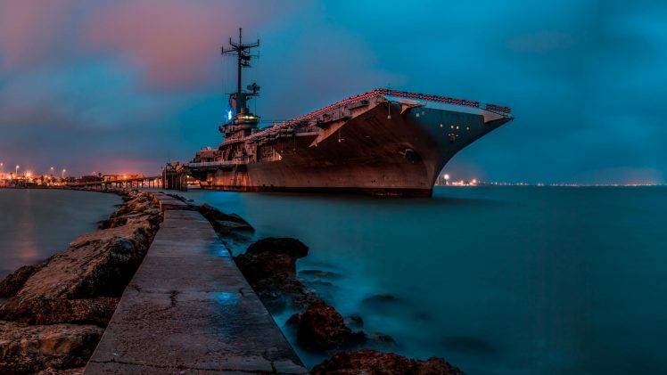military, Aircraft Carrier, United States Navy, USS Lexington HD Wallpaper Desktop Background