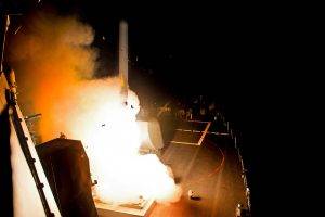 military, Tomahawk Missile, Ship, Missile