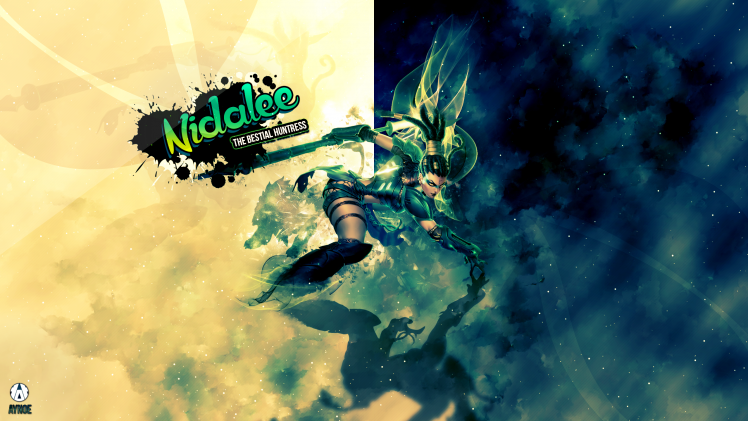 League Of Legends, Nidalee HD Wallpaper Desktop Background