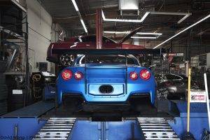 Nissan GT R, Car, Blue Cars
