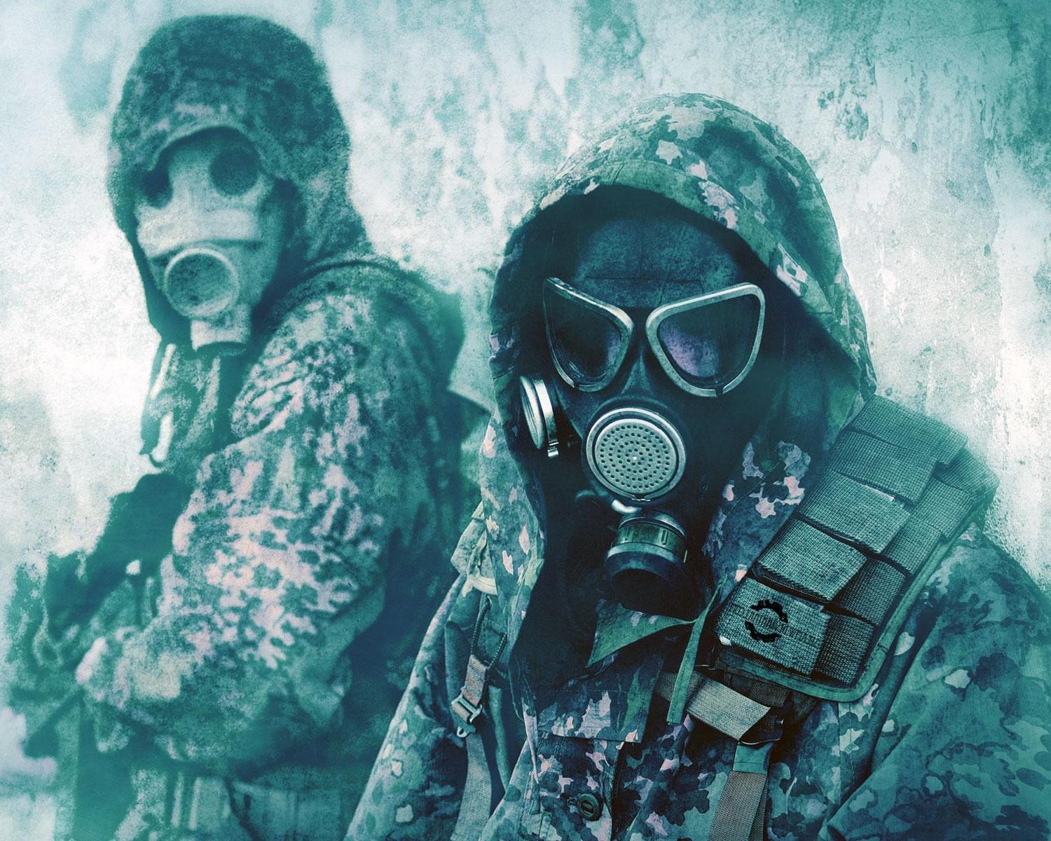 military, Gas Masks, Soldier Wallpaper