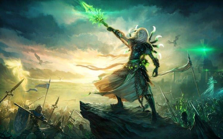 fantasy Art, Video Games, Heroes, Warcraft HD Wallpaper Desktop Background