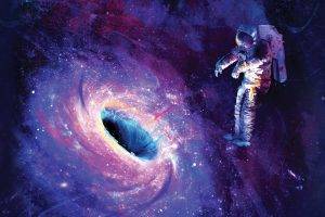 artwork, Astronauts, Space, Colorful